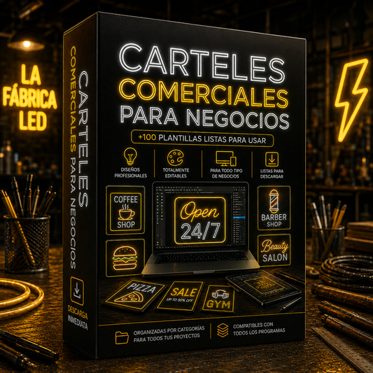 🏦 Carteles Comerciales para Negocios